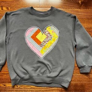 Quilted Patchwork Sweater